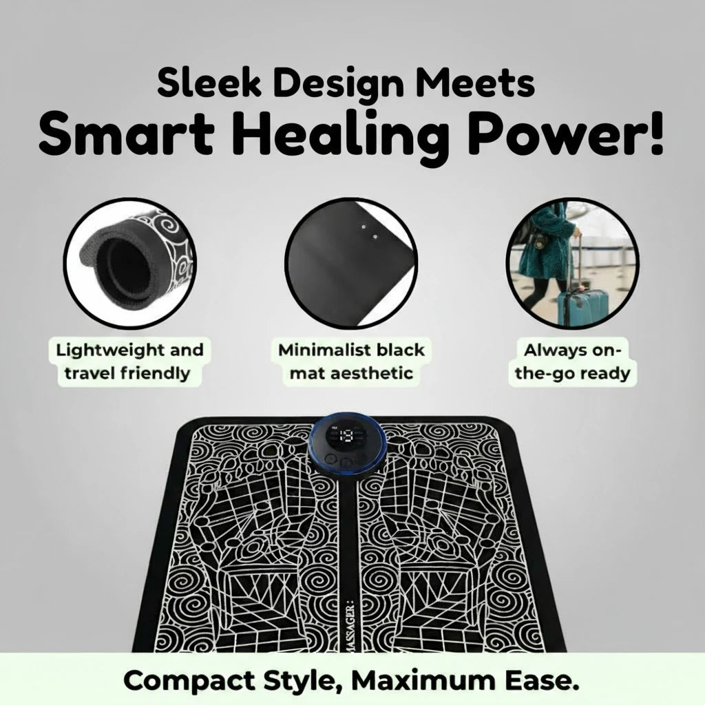 EMS Foot Massager - Ultimate Relaxation & Pain Relief